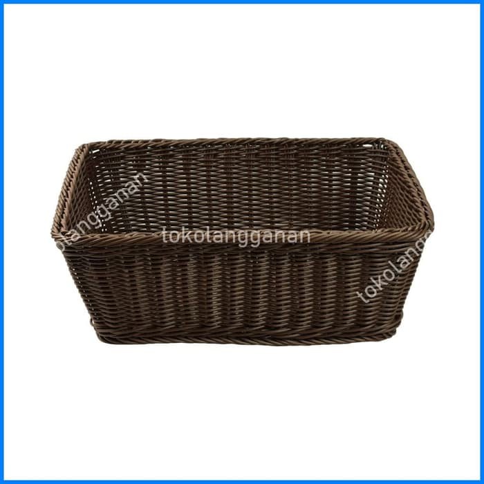 

✨READY✨ -Keranjang Penyimpanan Parcel Size L - Cokelat- 1.1.23