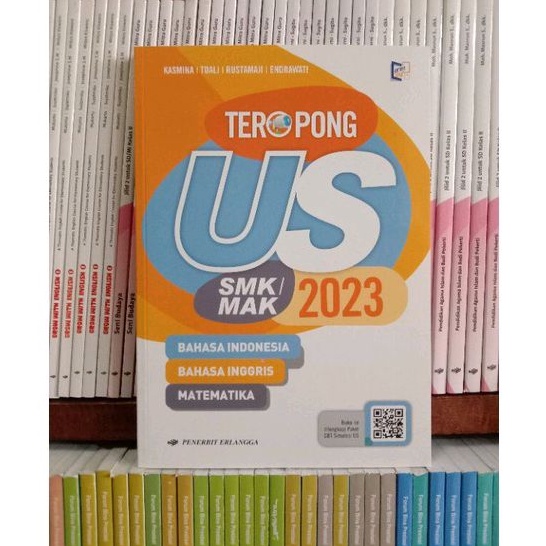 TEROPONG US untuk SMK/MAK 2023. Buku Soal Ujian Sekolah SMK/MAK