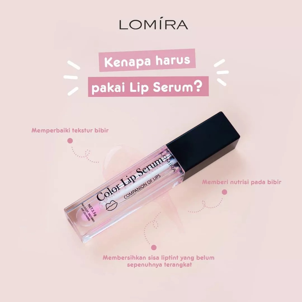 LOMIRA Color Lip Serum &amp; Lip Gloss