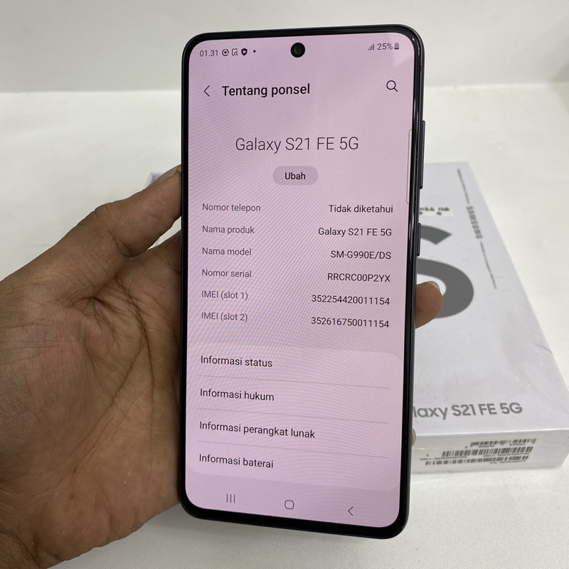 Samsung s21 fe second