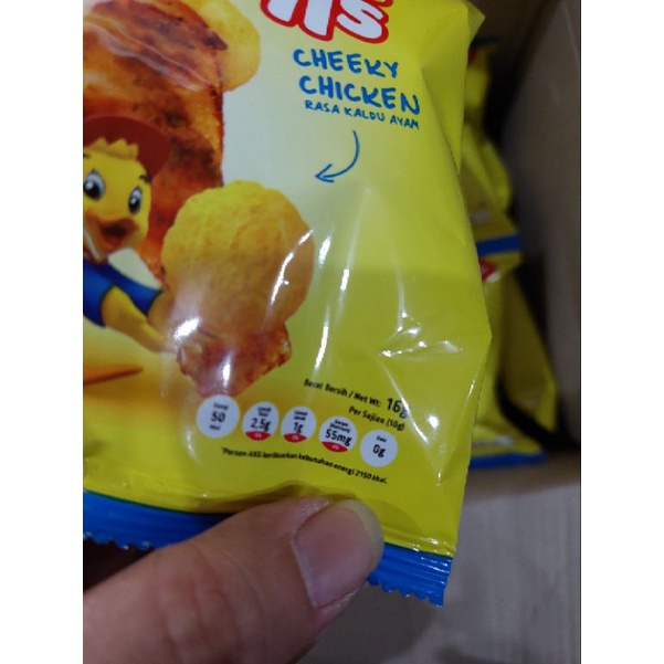 Chiki Balls 16GRAM KEMASAN BARU ECERAN 2000 ISI 10 SACHET