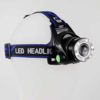 KR TaffLED High Power Headlamp LED Cree XML T6 + Charger