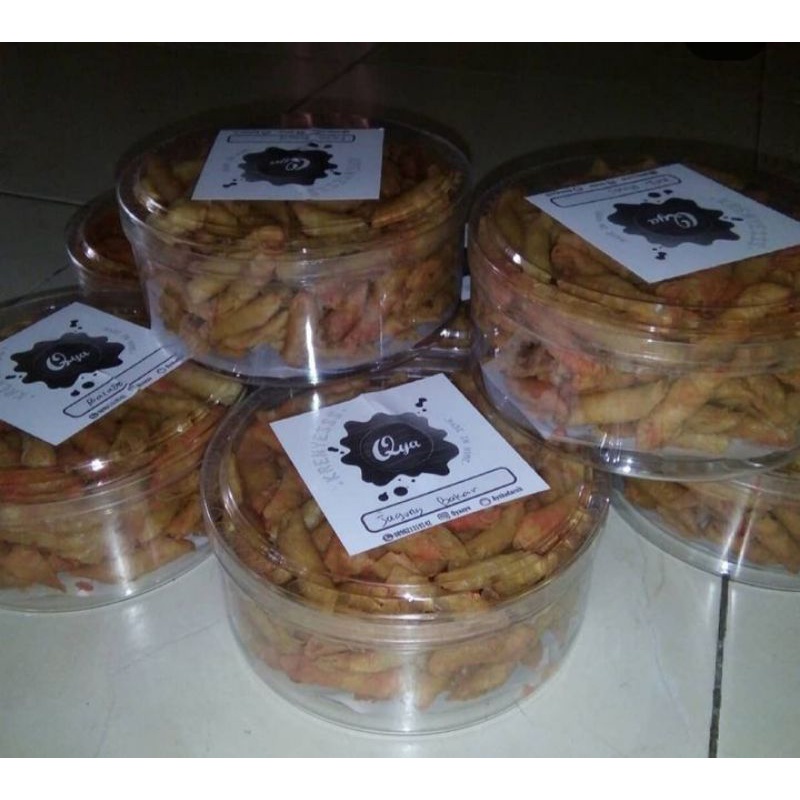 

keripik kekininan, keripik lumpia