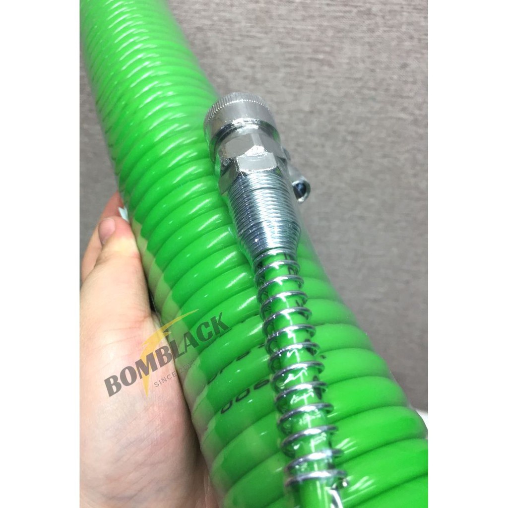 TEKIRO Selang Spiral Kompresor 6 Meter Selang Recoil Hose Compressor