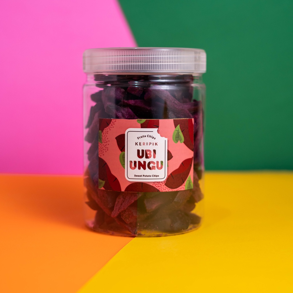 Keripik Ubi Ungu Fruta Chips Apelicious