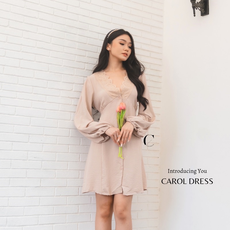 CAROL DRESS - DRESS PREMIUM WANITA