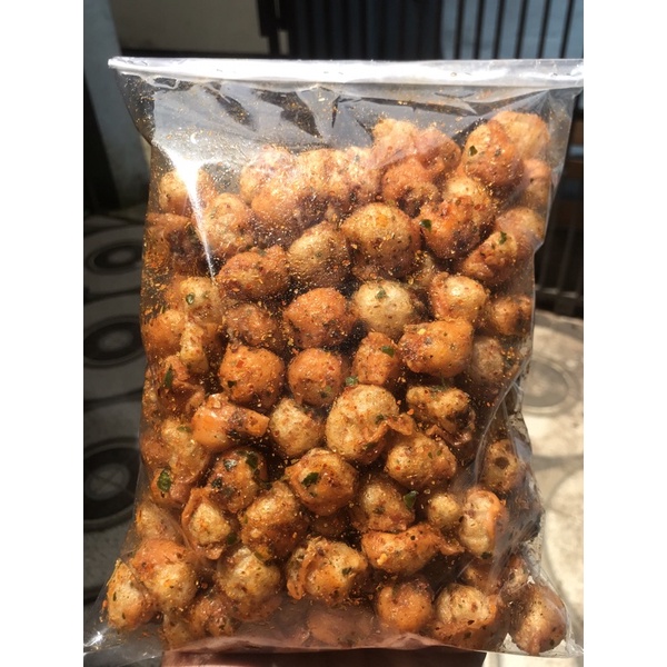 

SIOMAY MINI KERING PEDAS GURIH CIKRUH DAUN JERUK/500gr