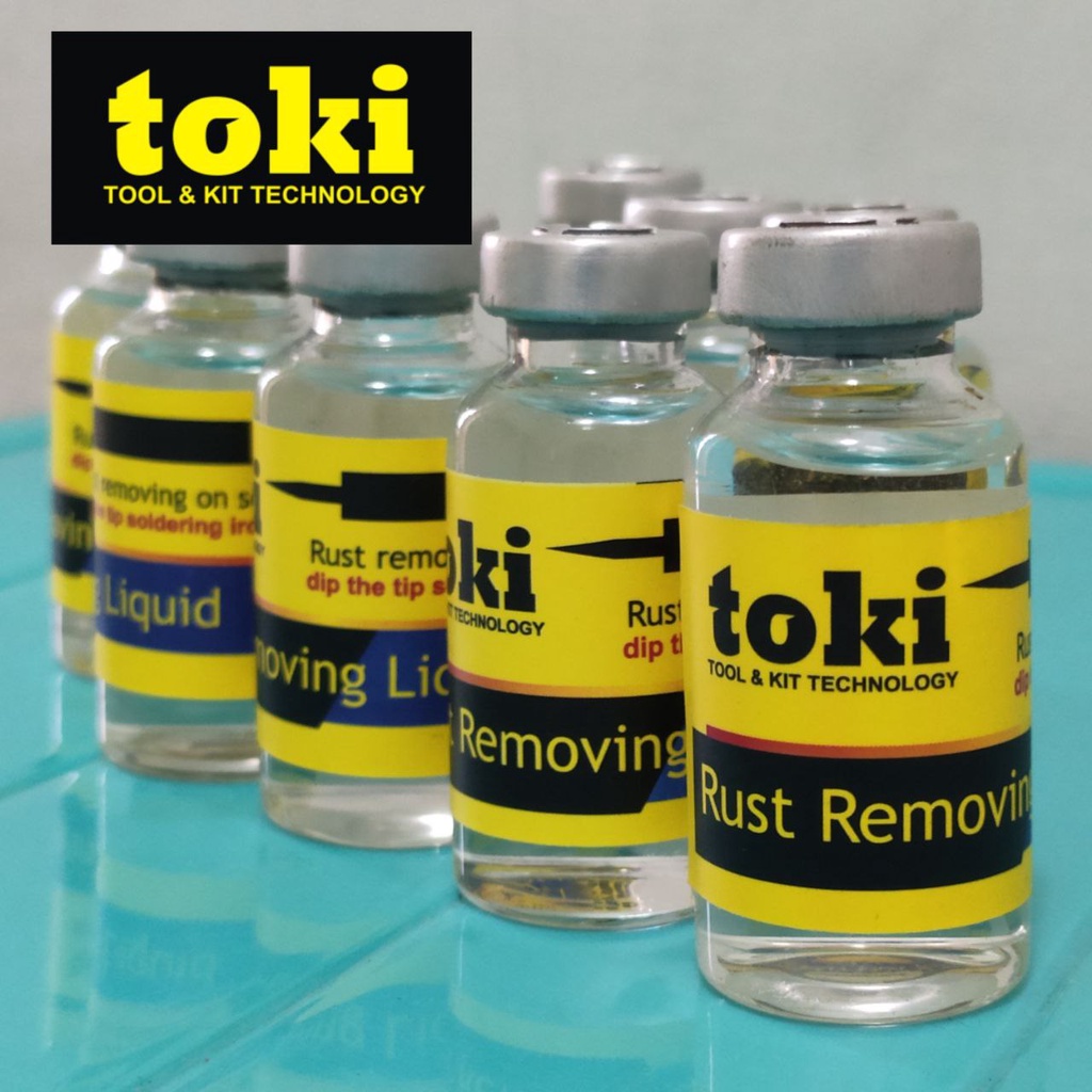 Jual Cairan Pembersih ujung mata solder toki rust remover 20ml | Shopee ...