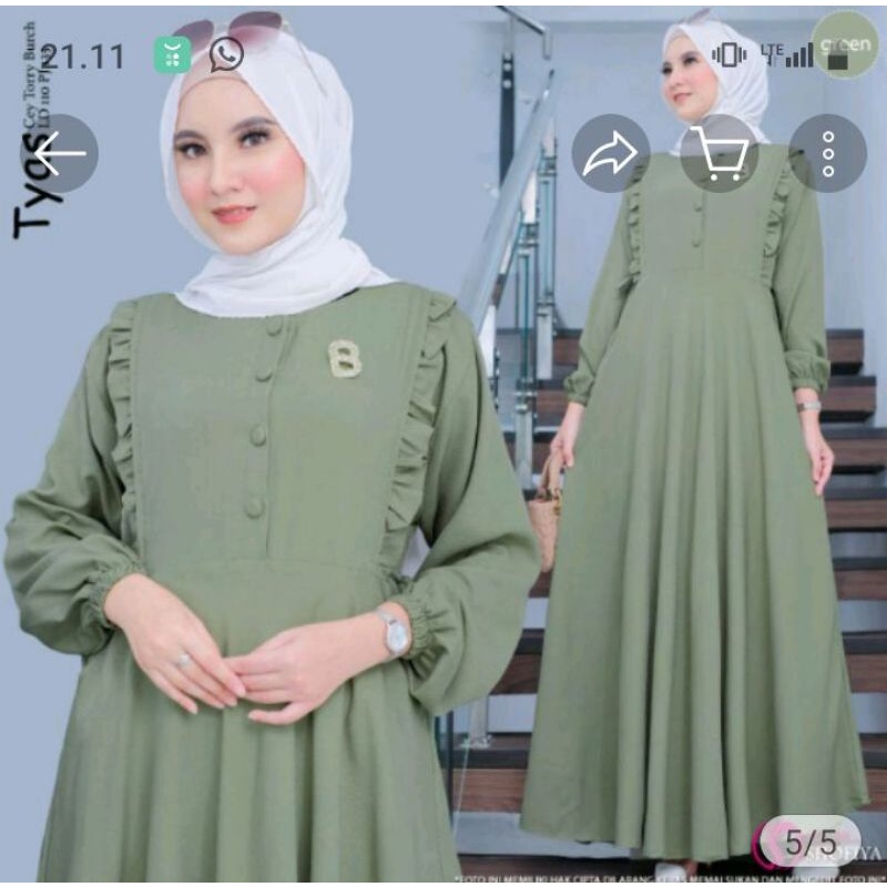 TYAS DRESS BY GGS SHOFIYA