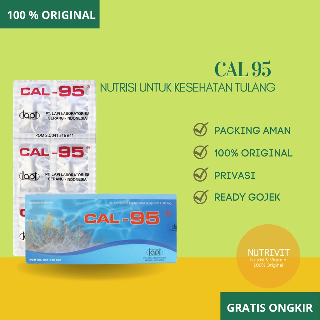 CAL-95 TAB 1 strip / box