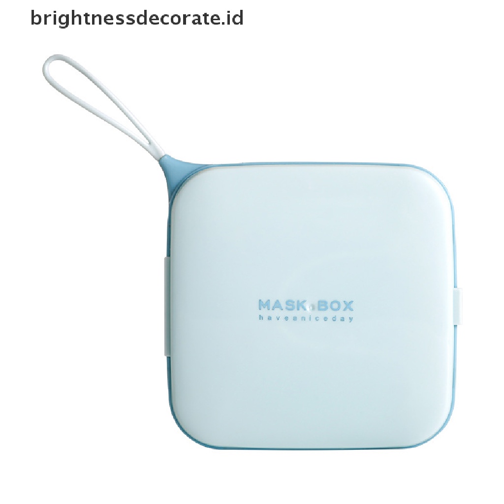 [Birth] Kotak Masker Portable Disposable Mase Case Mask Storage Case Tempat Masker Kotak Masker [ID]