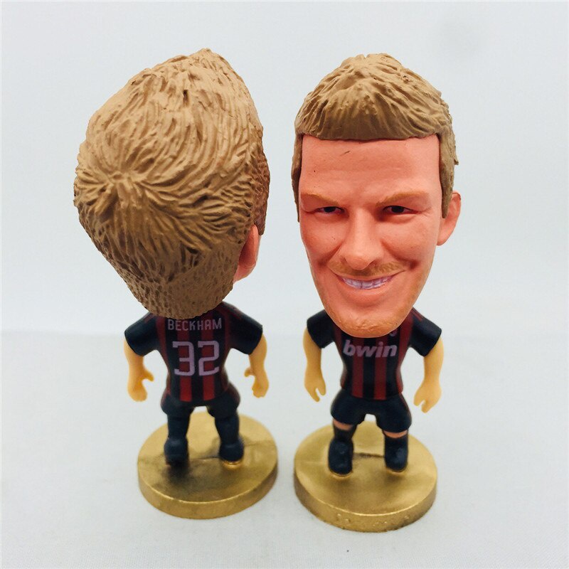Soccerwe Soccer Action Figure - David Beckham AC Milan