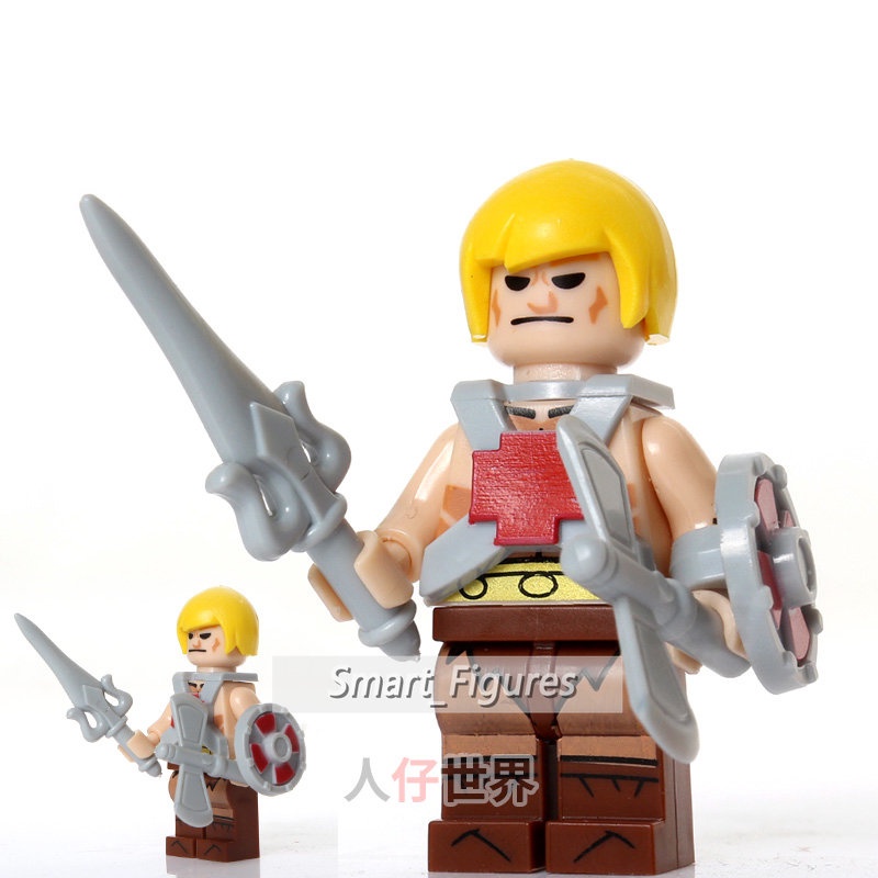 He-man Minifigures Ram Man Paker Penguasa Alam Semesta Penyihir Rattlor Dtratos Clawful Manaface Angka Mini