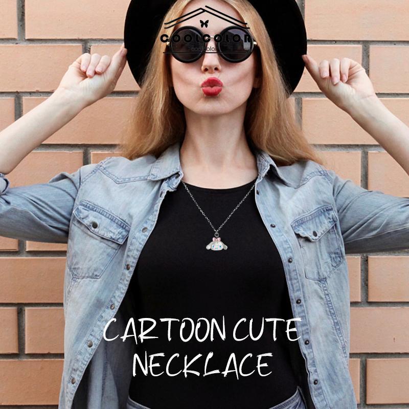 COD❤️Sanrio kartun kalung lucu aksesoris fashion Korea untuk pria dan wanita- cl