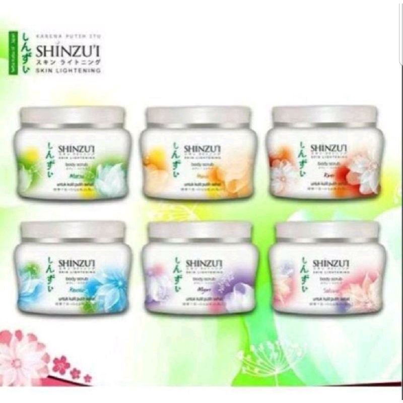 Shinzui scrub/lulur shinzui ukuran besar
