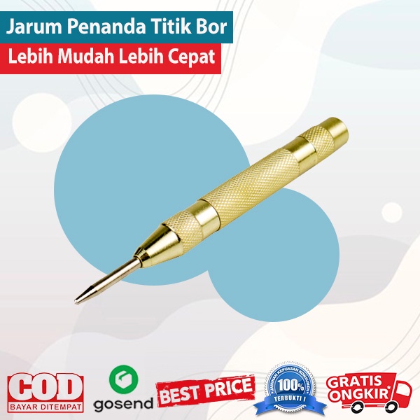 Jarum Penanda Titik Bor Center Punch Penanda Titik Bor