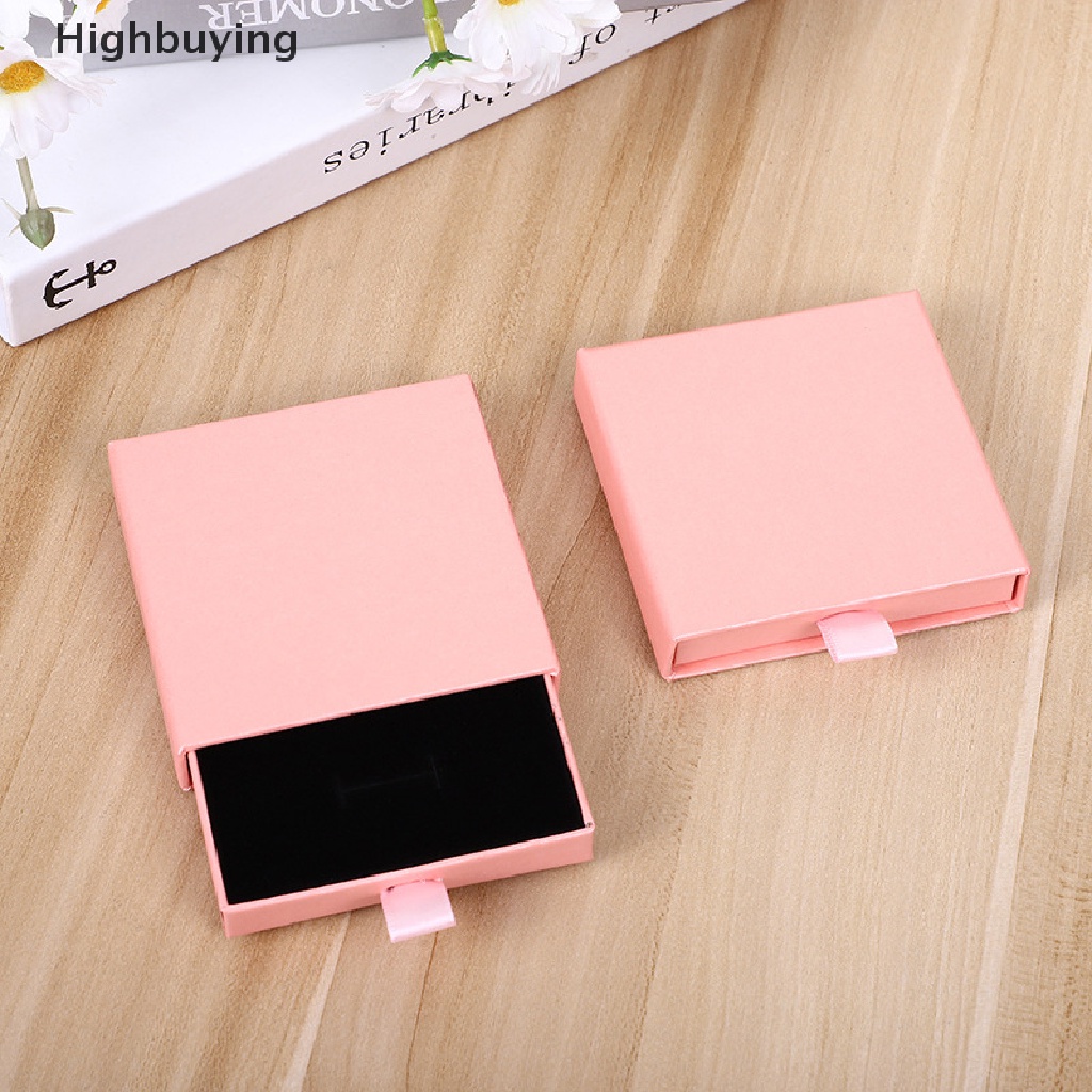 Hbid Kotak Perhiasan Laci Kertas Kraft Tipis Greeg Card Kalung Gelang Gift Box Glory