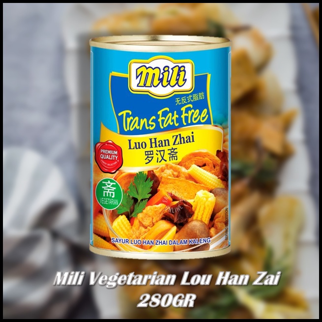 

Mili Vegetarian Lou Han Zai 280GR