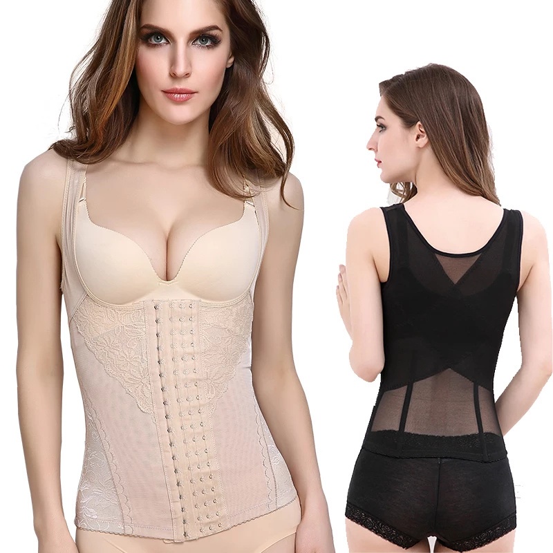 AccStore008 Body Shaper Korset Pelangsing Perut wanita / Korset Pelangsing Perut Buncit Wanita