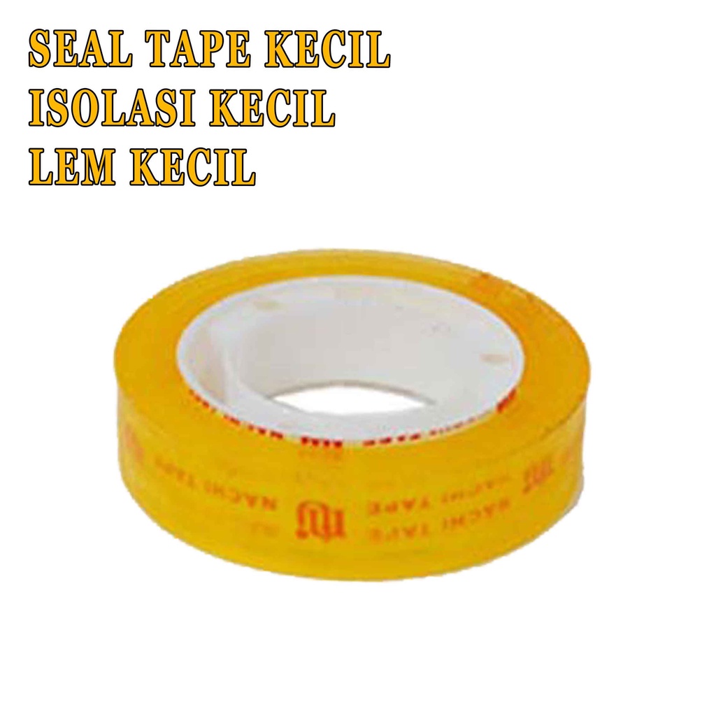 Isolasi Kecil * Seal Tape Kecil * Lem Bulat * Tape 1pcs