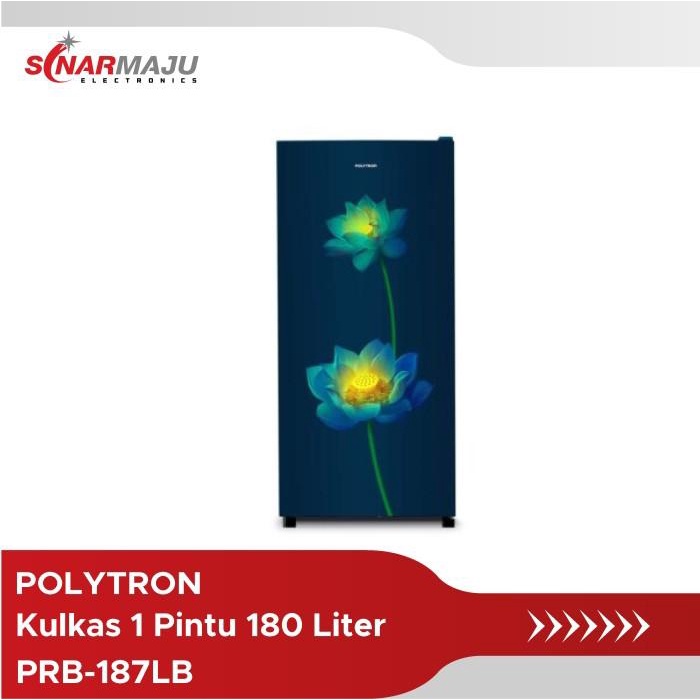 Kulkas 1 Pintu Polytron 180 Liter PRB-187LB PRB187LB