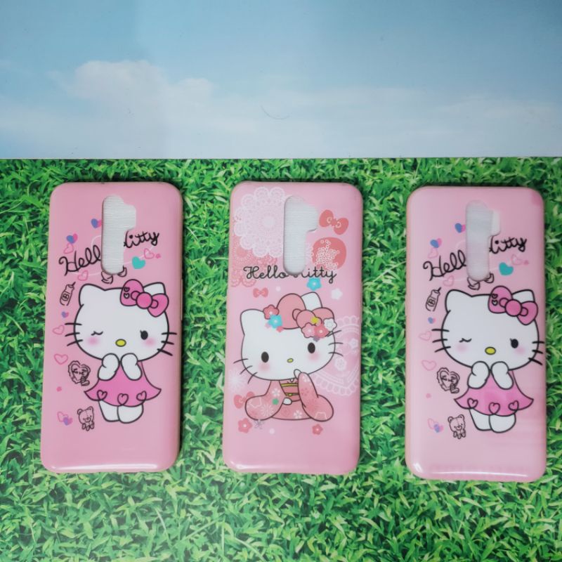 SOFTCASE OPPO A5 2020 A9 2020 Karakter animasi GLOSSY + TEMPERED GLASS