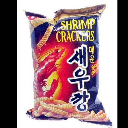 

Nongshim Shrimp Cracker Hot Spicy / Snack Rasa Udang Pedas 75 Gr