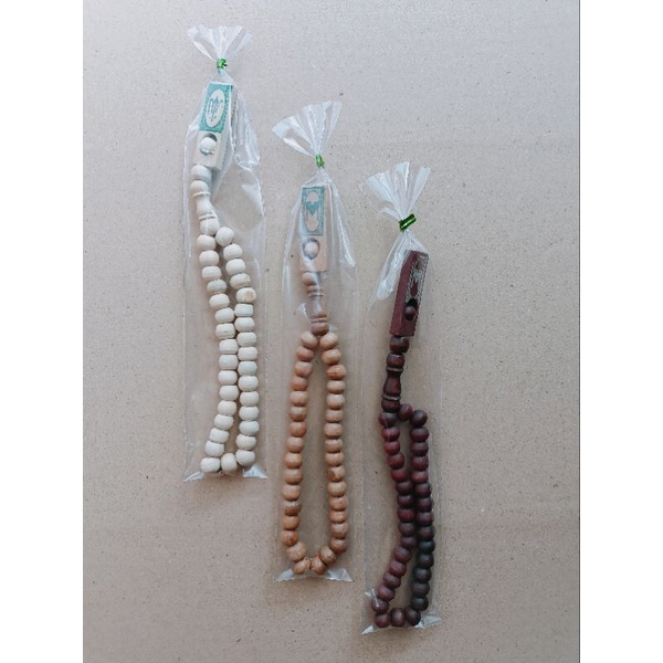 Souvenir tasbih / tasbih kayu 33