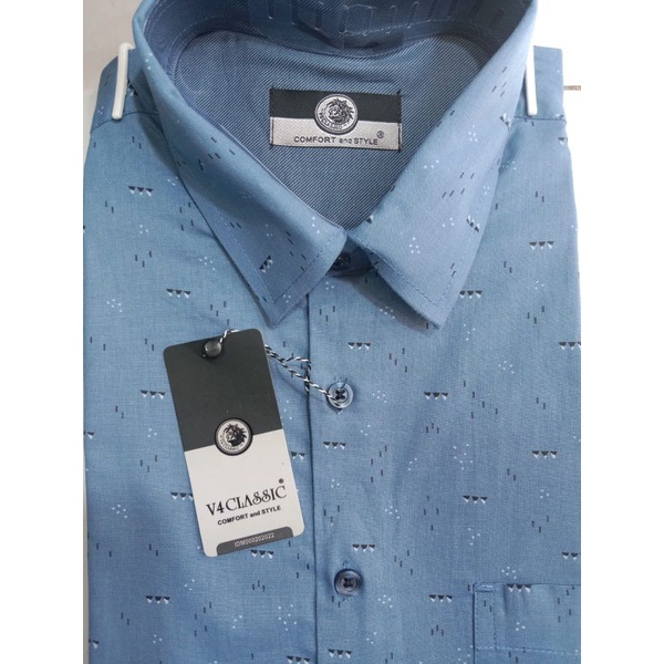 Kemeja V4 CLASSIC tangan pendek