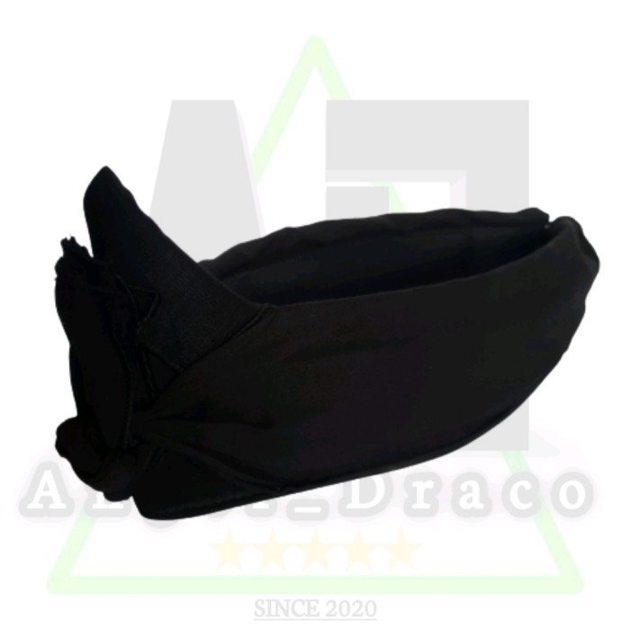 IKAT KEPALA KUJANG / IKAT SUNDA KUJANG / TOTOPONG SUNDA - Hitam KARET