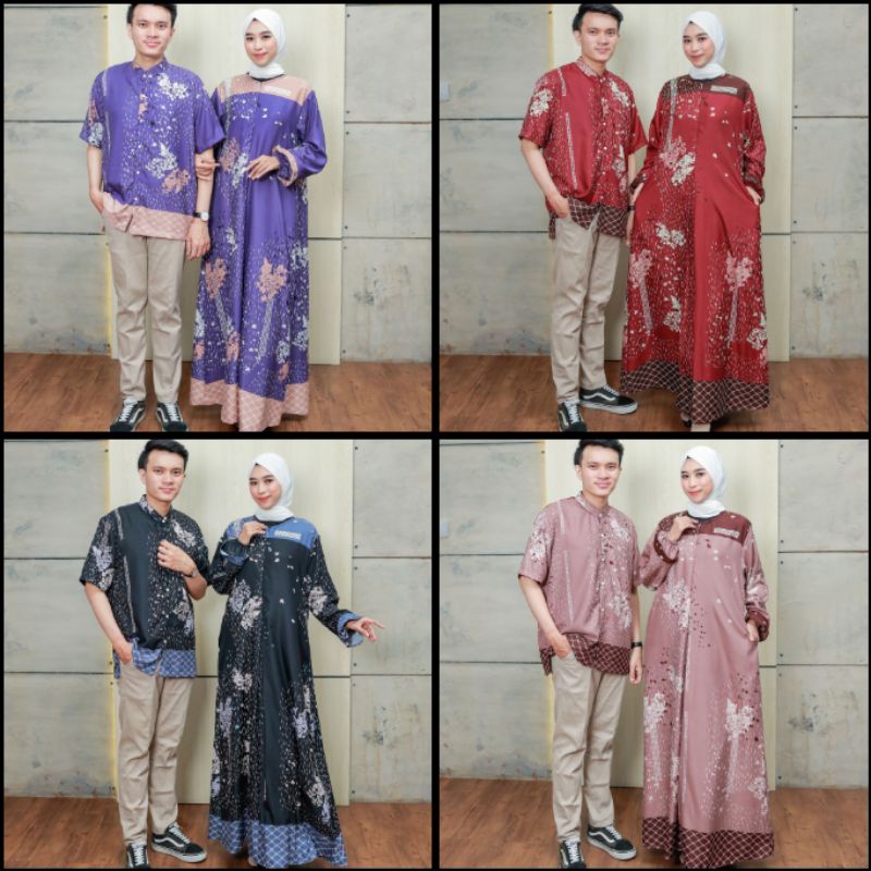 Couple pasutri mayatara motif Fit to XL Bahan Maxmara Lux maytara