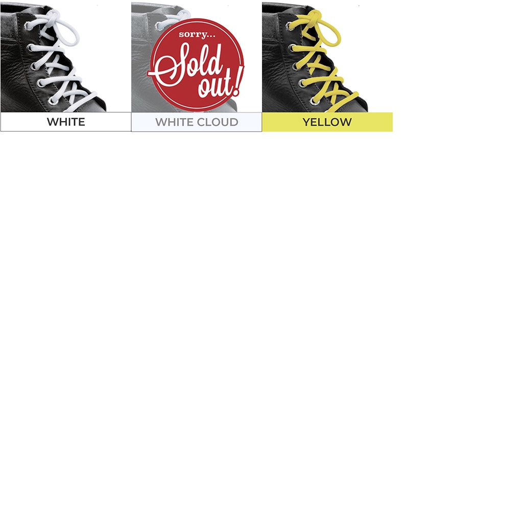 Tali Sepatu Lilin Oval 200cm 3.5mm Variasi Warna untuk Boots