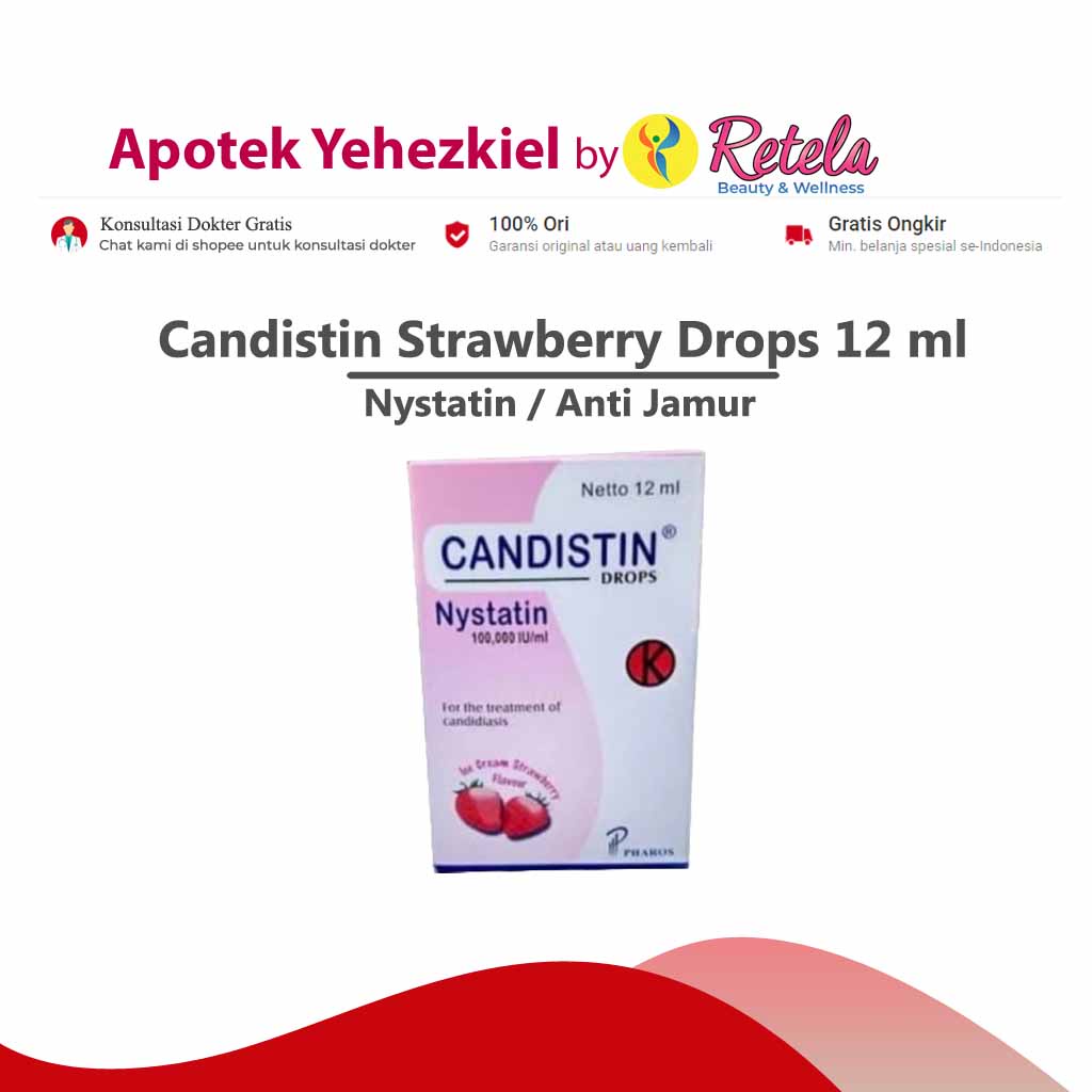 CANDISTIN DROPS 12ML