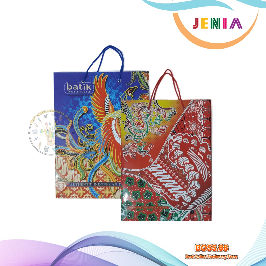 

PAPER BAG / TAS KERTAS JENIA BATIK BESAR