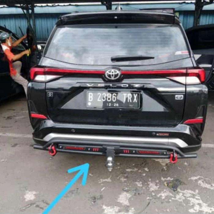 Jual Tanduk Belakang Avanza Facelift Cobra Besi Seven Code Shopee Indonesia