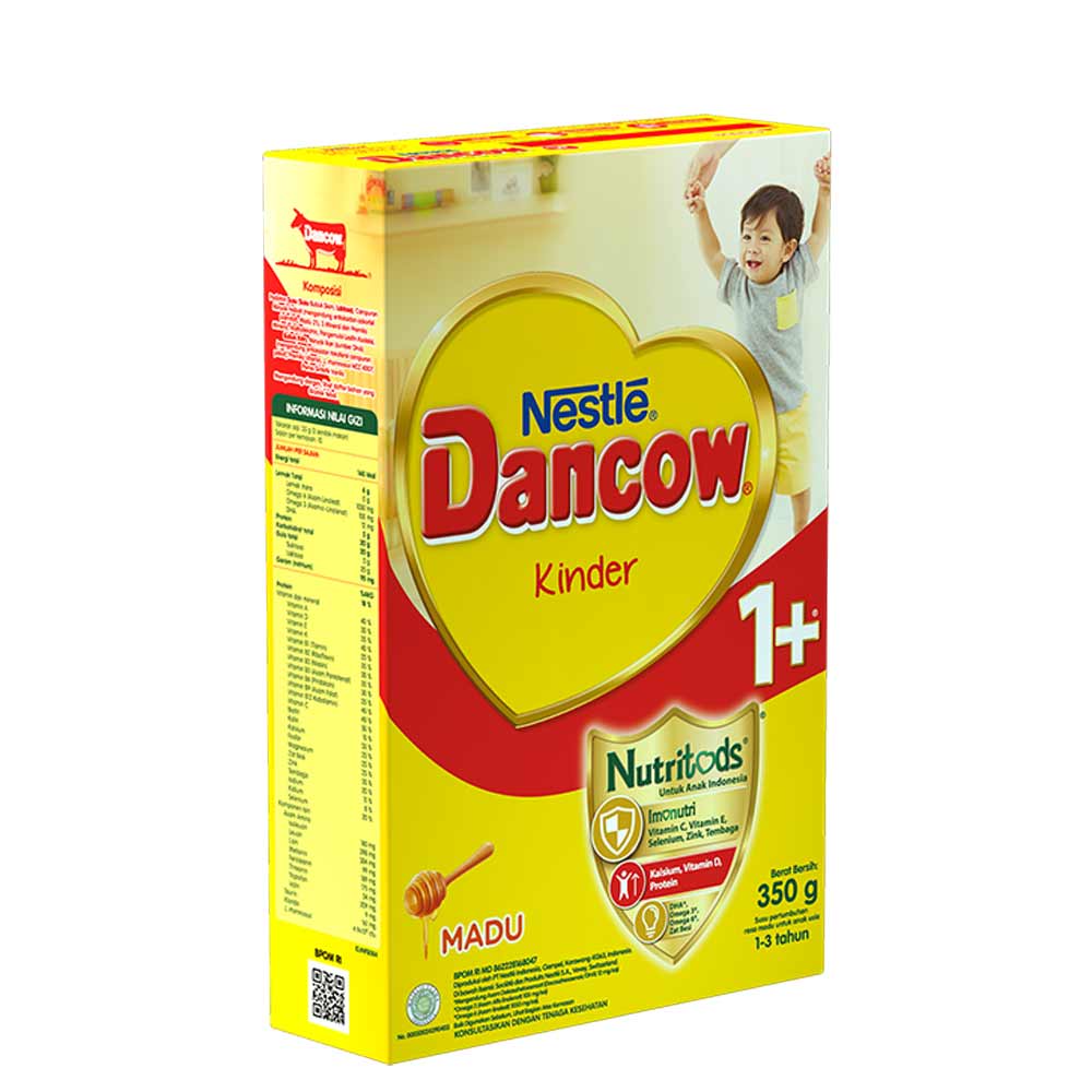 

DANCOW Kinder 1+ Susu Bubuk Protectus Probio Madu Box 350gr