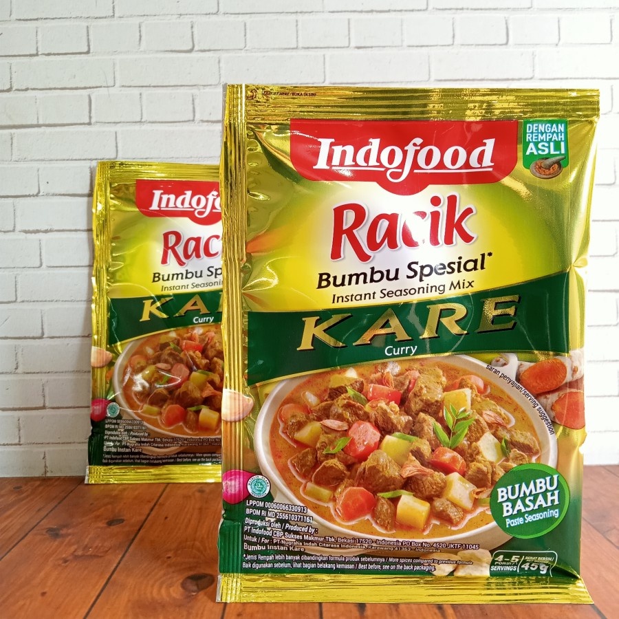 

Indofood Racik Bumbu Spesial Kare 45g