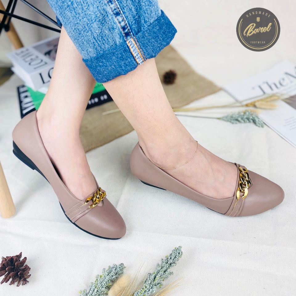 Barel - Rantai Sepatu flat wanita sepatu flatshoes sepatu teplek wanita Pantopel Wanita Sepatu Kerja Sepatu Kantor Wanita Sepatu Formal sepatu kasual casual sepatu hangout