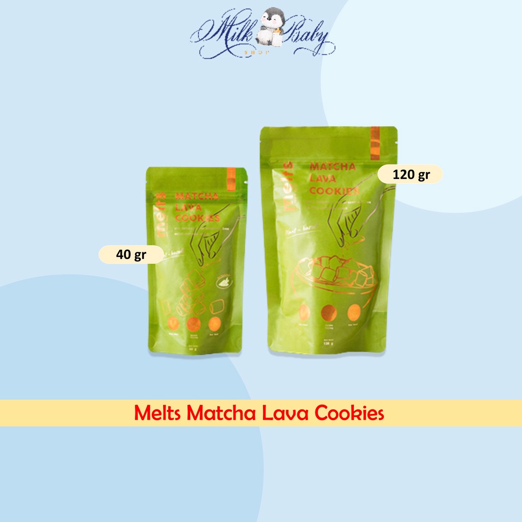 

MELTS Matcha Lava Cookies Pouch