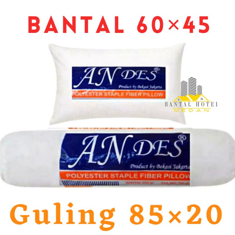 Bantal Hotel Andes Brendis Silikon Grade A