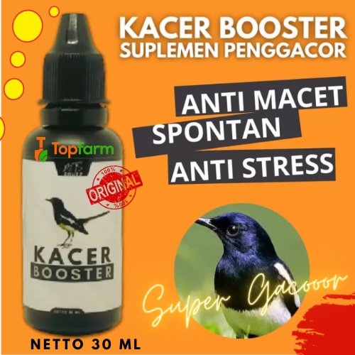 Vitamin Kacer Agar Gacor / Doping Kacer Konslet 30mL / Doping Kacer Lomba / Vitamin Kacer On Play / 