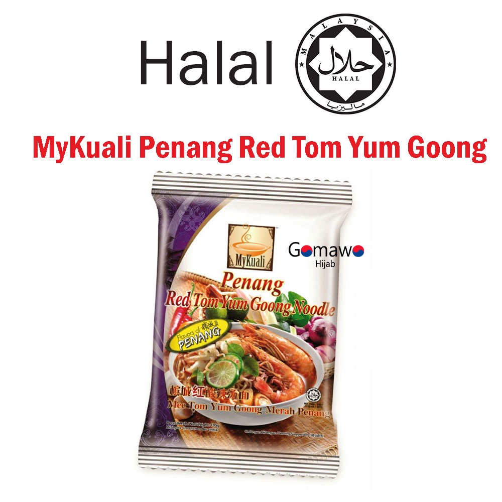 

MYKUALI PENANG RED TOM YAM GOONG NOODLE HALAL MALAYSIA (MY KUALI NOODLE)