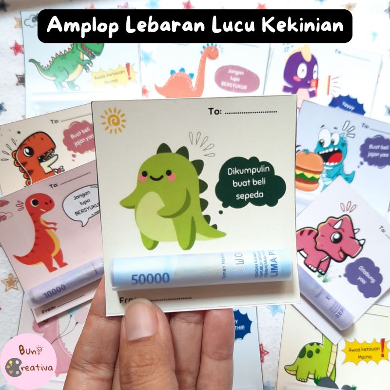 

Amplop Lebaran Lucu Kekinian / Amplop Sedotan/ Amplop Lebaran Sedotan Viral