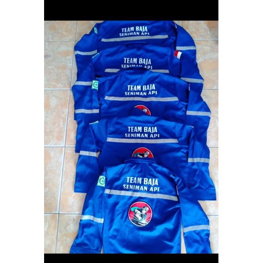 Baju Wearpack Safety Seragam kerja Wearpack gratis bordir