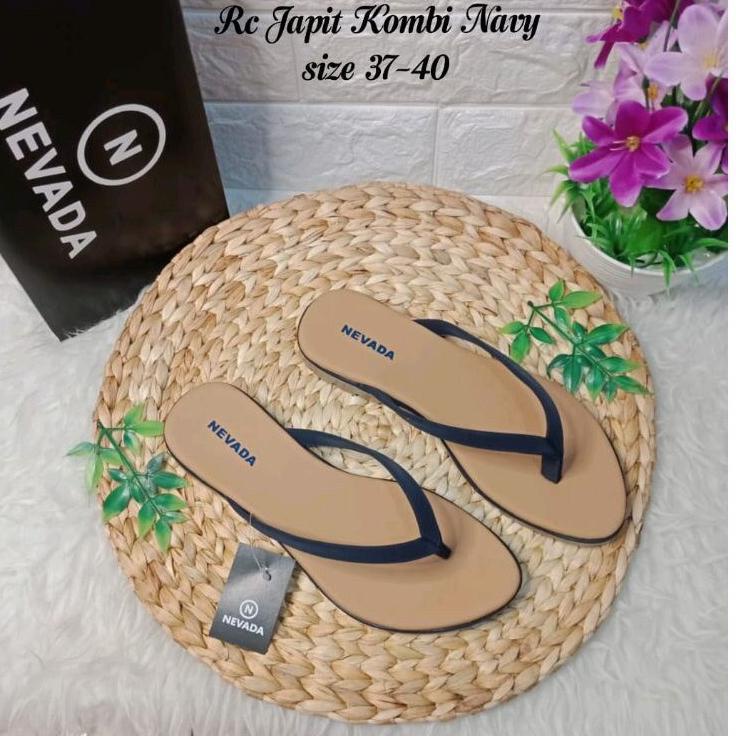 Serbu Kejutan (BELI 2 ONGKIR 1)Sandal Wanita Nevada Kombi/Sendal Nevada Original Matahari/Sandal Nev