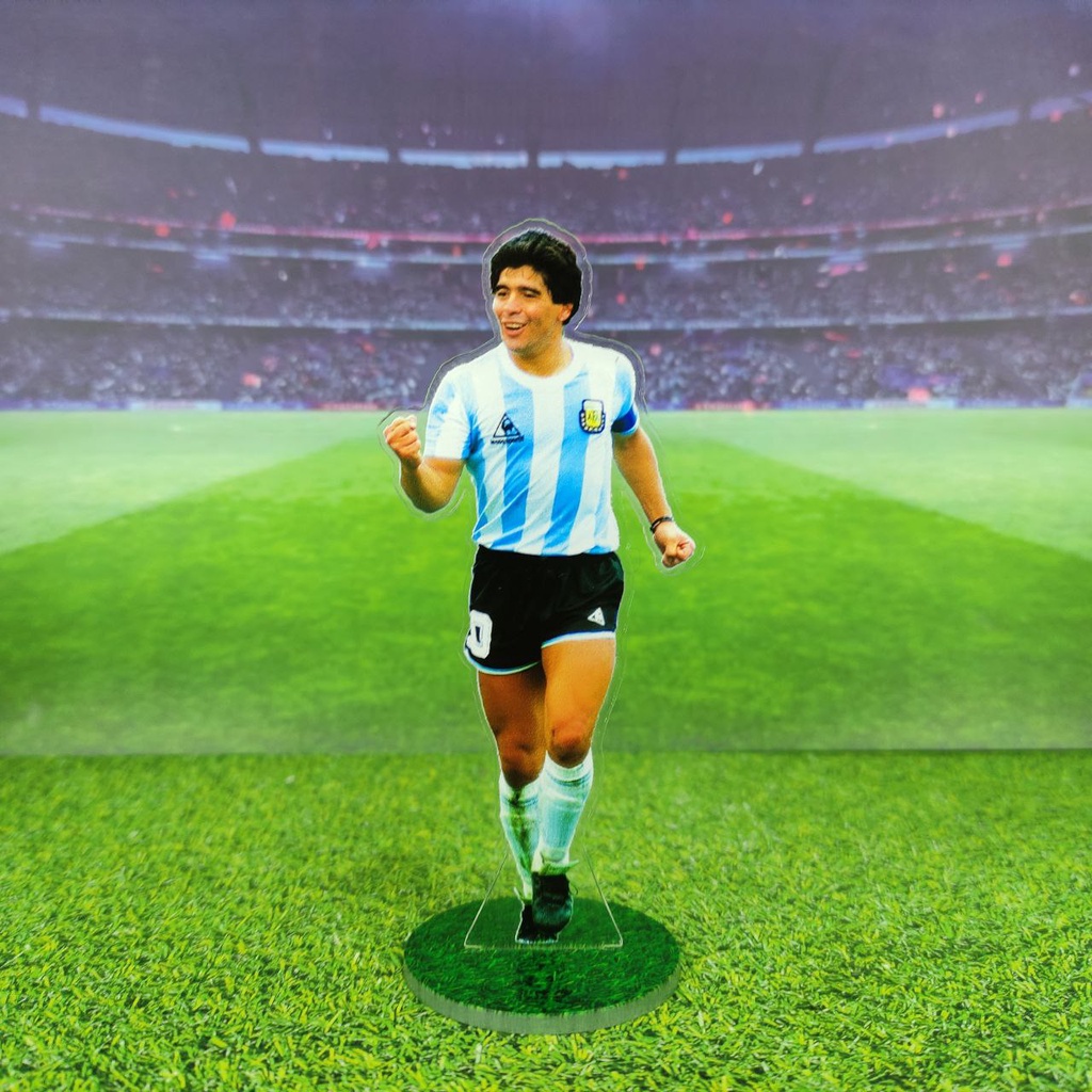 Standee Action Figure Diego Maradona Pemain Legenda Timnas Argentina