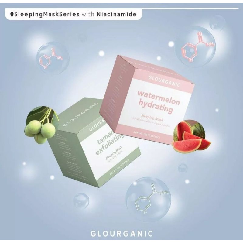 glourganic sleeping mask