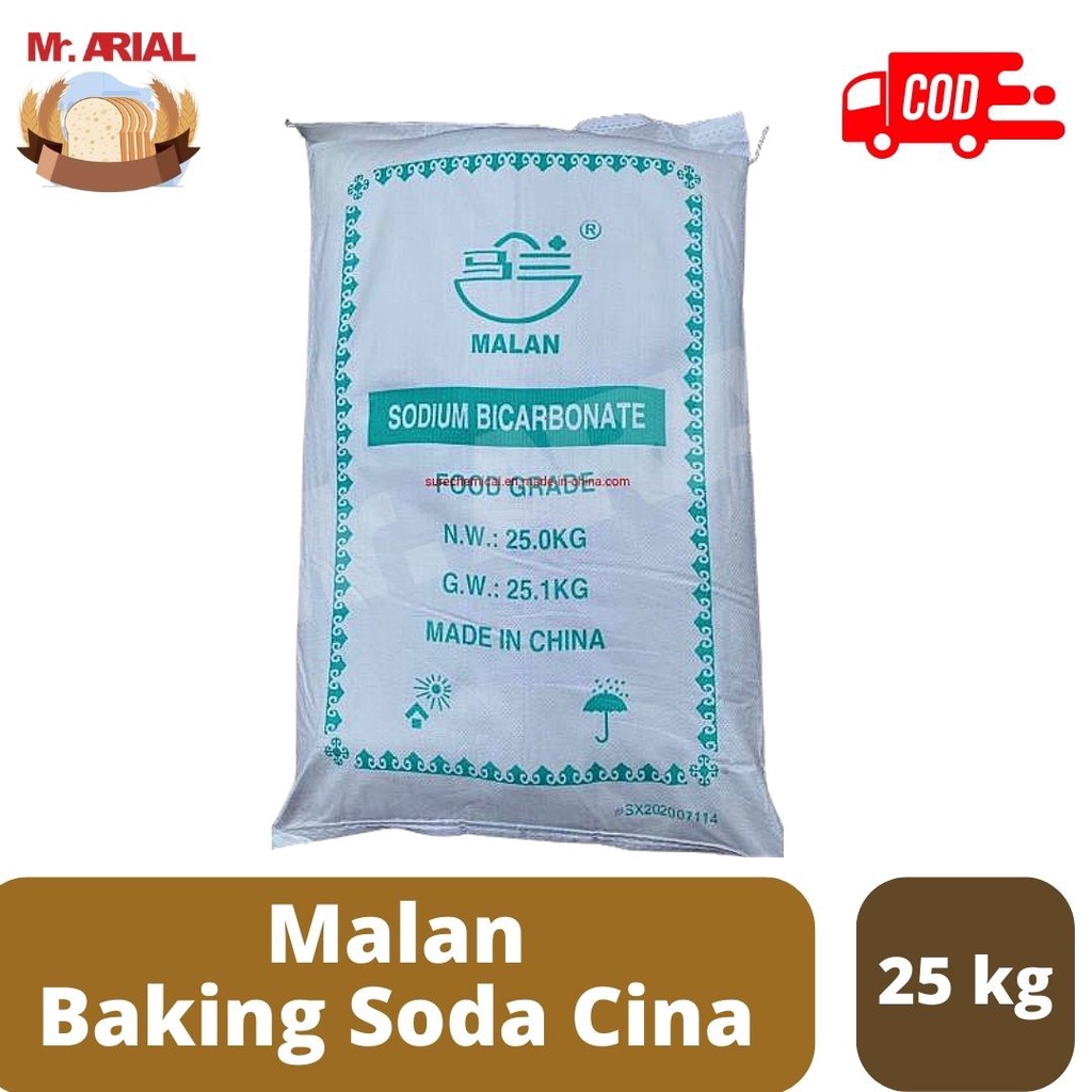 

Soda Kue China MALAN 25kg / Baking Soda Cina / Sodium Bicarbonate CHN/Baking Soda Cina