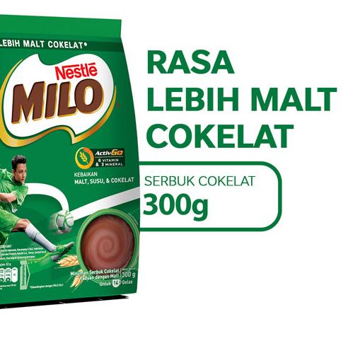 

Discount[KP8]-MILO ACTIV-GO Susu Coklat Pouch 300g