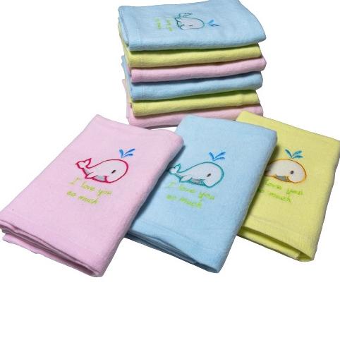 [NL.16Ja23o] Handuk Bayi Lembut Ivory Bordir Halus Jumbo 110cm x 60cm Handuk Bayi Bordir Halus Handu